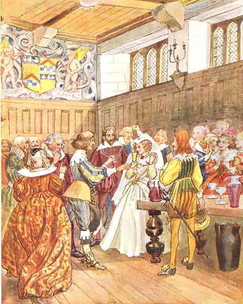 Lochinvar Oil Painting by George Howard