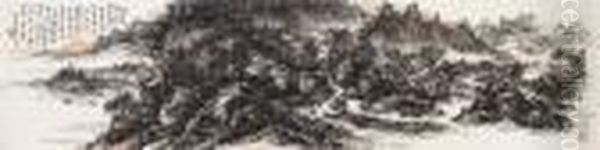 Landscape Oil Painting by Huang Binhong