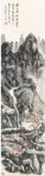 Landscape Oil Painting by Huang Binhong