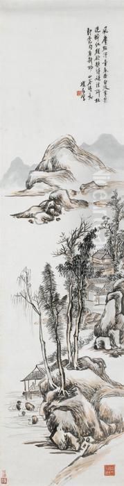 Landscape Oil Painting by Huang Binhong