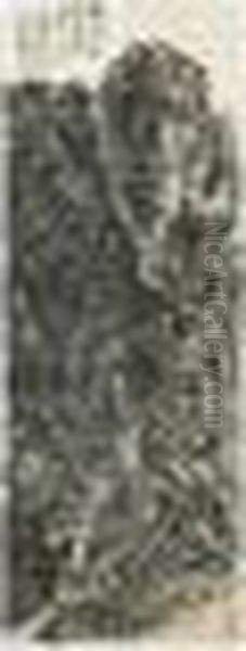 Wu Gorge Oil Painting by Huang Binhong