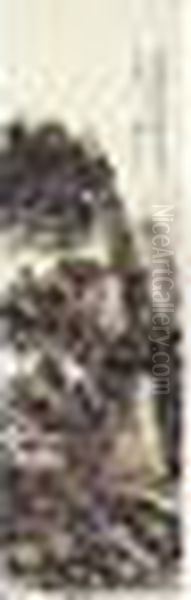 Landscape Oil Painting by Huang Binhong