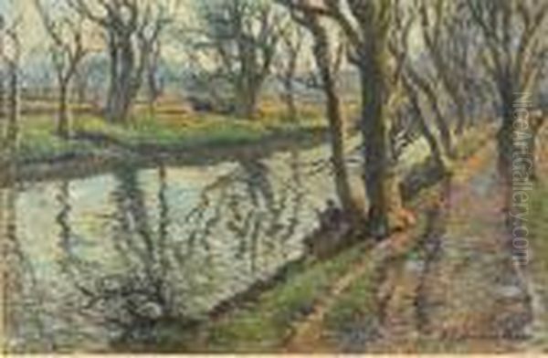 The Coming Of Spring Oil Painting by Samuel John Lamorna Birch