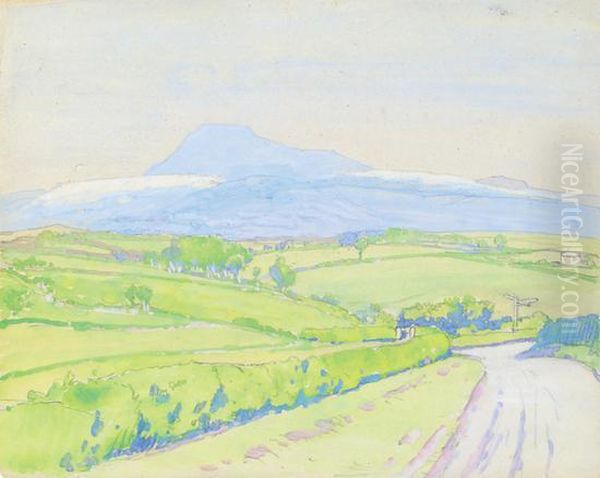 Lamorna Cove Oil Painting by Samuel John Lamorna Birch