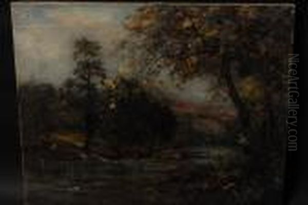 The Quiet Stream Oil Painting by Samuel John Lamorna Birch