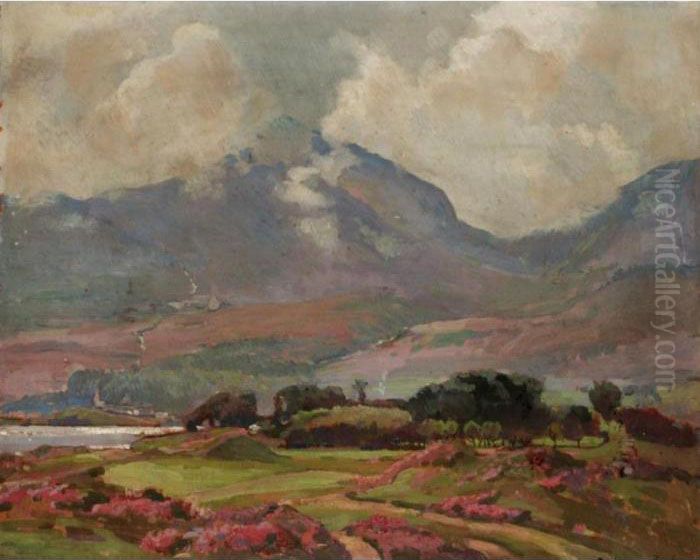 Slieve Donard Oil Painting by Samuel John Lamorna Birch
