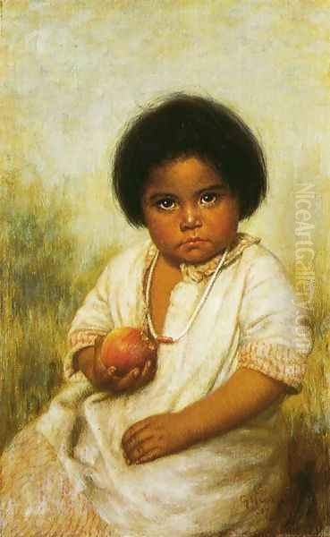 Ray of Light (Da-Ta-Leu) Oil Painting by Grace Carpenter Hudson