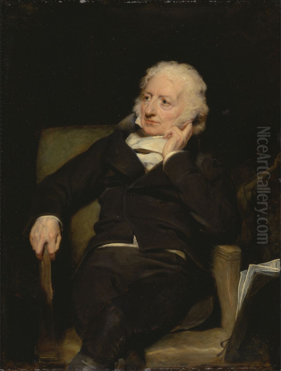 Henry Fuseli Oil Painting by George Henry Harlow
