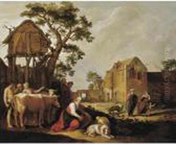 Sold By The J. Paul Getty Museum To Benefit Future Painting Acquisitions
 

 
 
 

 
 The Expulsion Of Hagar And Ishmael Oil Painting by Abraham Bloemaert