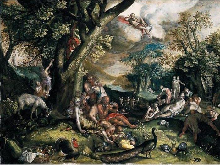 Eta Dell'oro Oil Painting by Abraham Bloemaert