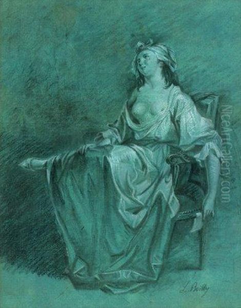 L'amante Delaissee Oil Painting by Louis Leopold Boilly