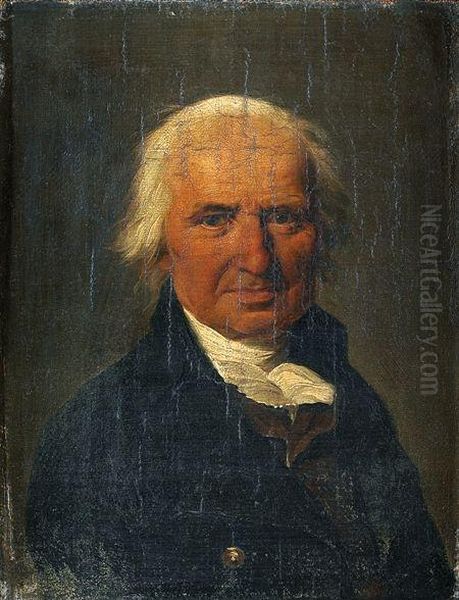 Portrait Du Pere De L'artiste Oil Painting by Louis Leopold Boilly