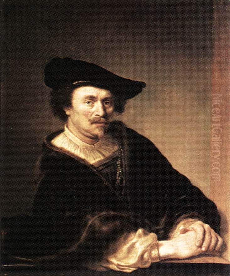 Portrait Of A Man Oil Painting by Ferdinand Bol