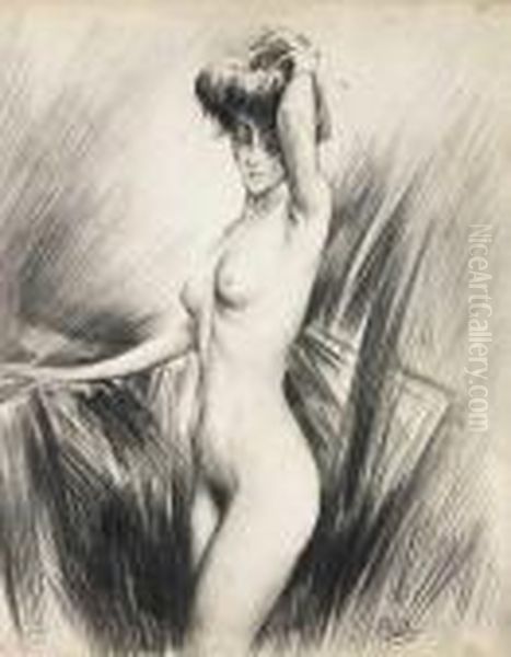 Nudo Femminile Oil Painting by Giovanni Boldini