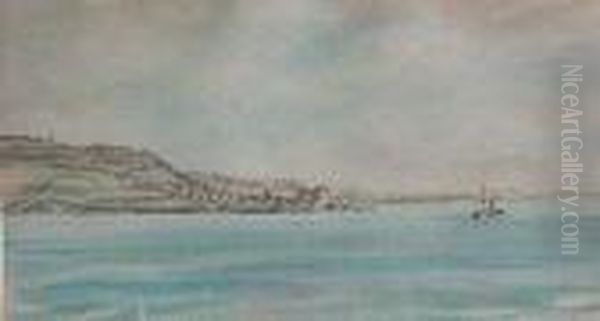 The Dardanelles Oil Painting by Muirhead Bone