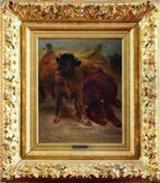 L'attelage Oil Painting by Rosa Bonheur