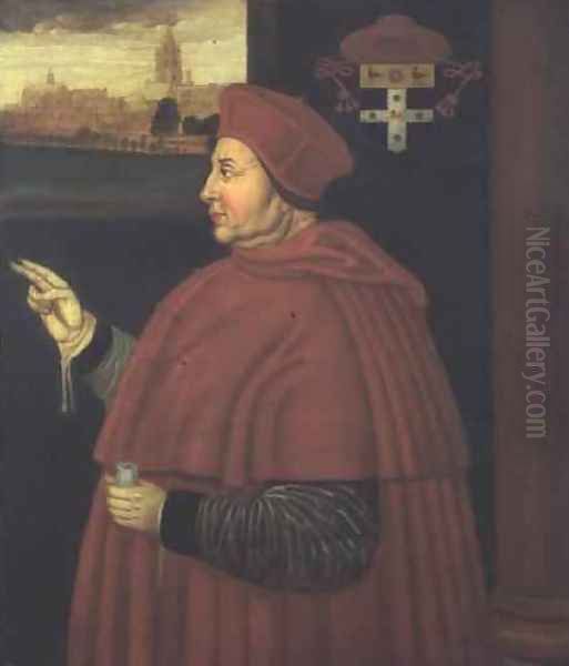 Cardinal Wolsey Oil Painting by Hans Holbein the Younger