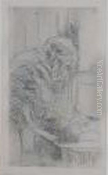 L'incisore Oil Painting by Pierre Bonnard