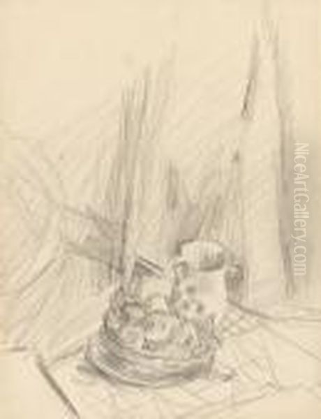 Nature Morte Oil Painting by Pierre Bonnard