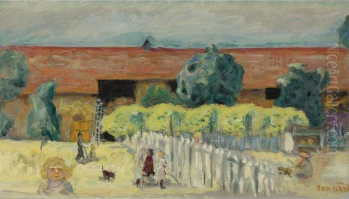 La Ferme Oil Painting by Pierre Bonnard
