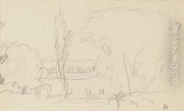 Bord De Riviere Oil Painting by Pierre Bonnard