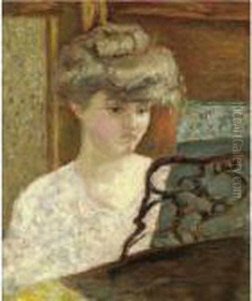 Property From A Distinguished Private Collection
 

 
 
 

 
 Misia Au Piano Ou Portrait De Misia Natanson Oil Painting by Pierre Bonnard