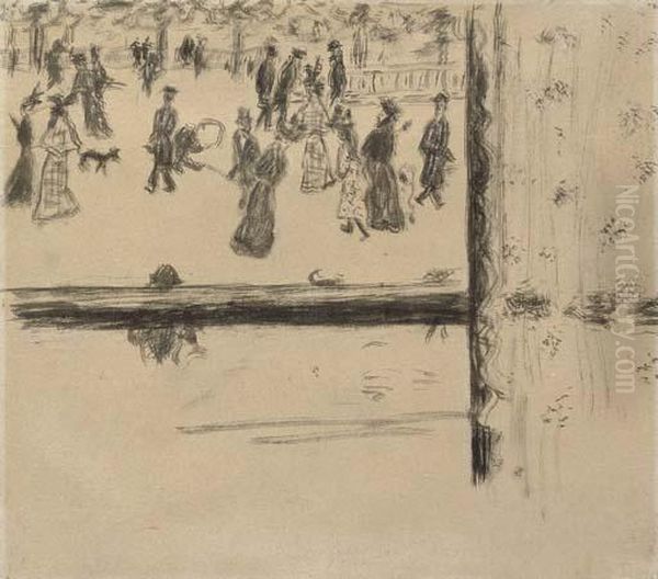 Boulevard Des Batignolles Oil Painting by Pierre Bonnard