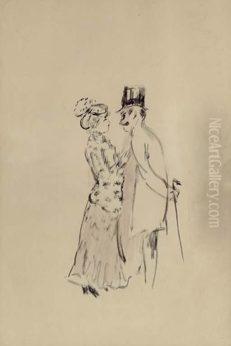 Le Couple Oil Painting by Pierre Bonnard