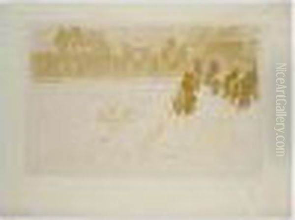 The Bridge (b.66) Oil Painting by Pierre Bonnard