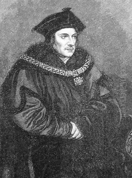 Sir Thomas More 1478-1535 2 Oil Painting by Hans Holbein the Younger