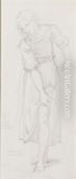 Passage De Russeau Oil Painting by William-Adolphe Bouguereau