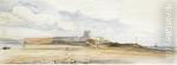 From The Collection Of The Late Michael Ingram
 

 
 
 

 
 Fort St. Aubins, Jersey Oil Painting by Thomas Shotter Boys