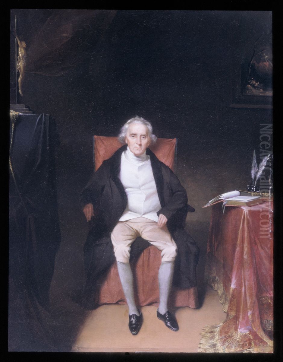 Charles Carroll of Carrollton Oil Painting by William James Hubard