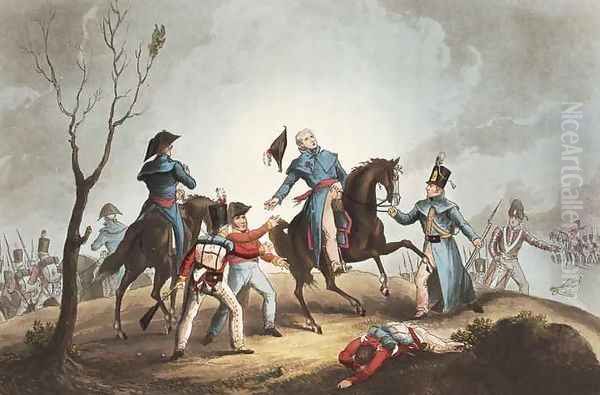 Death of Sir John Moore 1761-1809 17th January 1809 Oil Painting by William Heath