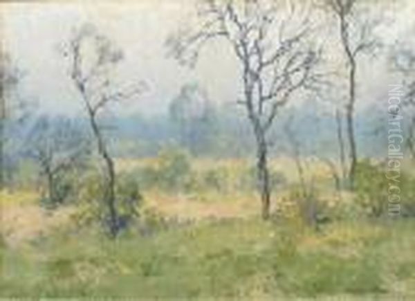 Spring
Oil On Board Oil Painting by Maurice Braun