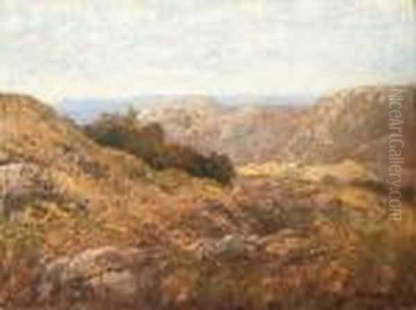 California Hills
Oil On Canvas Oil Painting by Maurice Braun