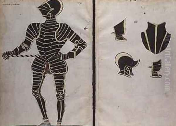 Suit of Armour for the Earl of Rutland Oil Painting by Jacobe Halder