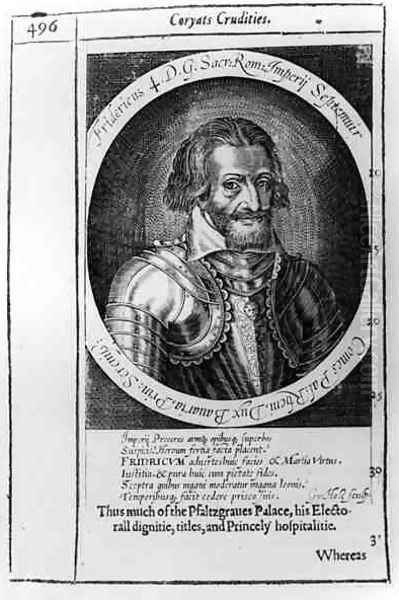 Portrait of Frederick IV 1415-1493 Oil Painting by William Brassey Hole