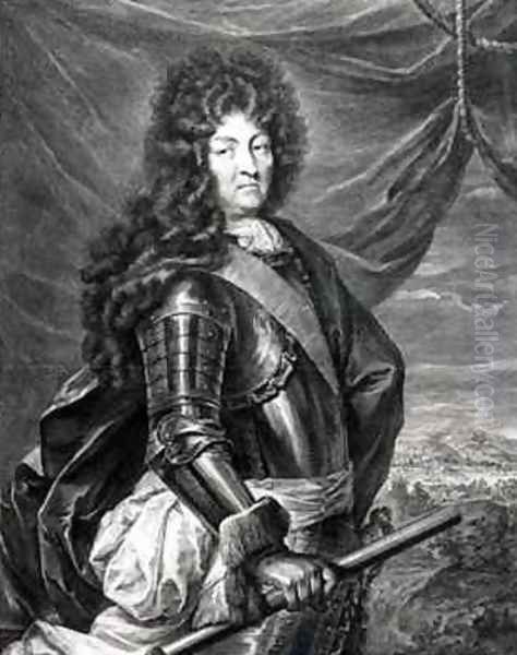Portrait of Louis XIV 1638-1715 Oil Painting by Haye, Jean de la