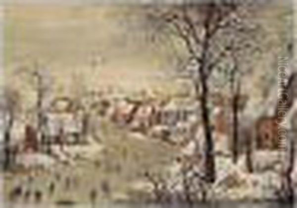 The Birdtrap Oil Painting by Pieter The Elder Brueghel