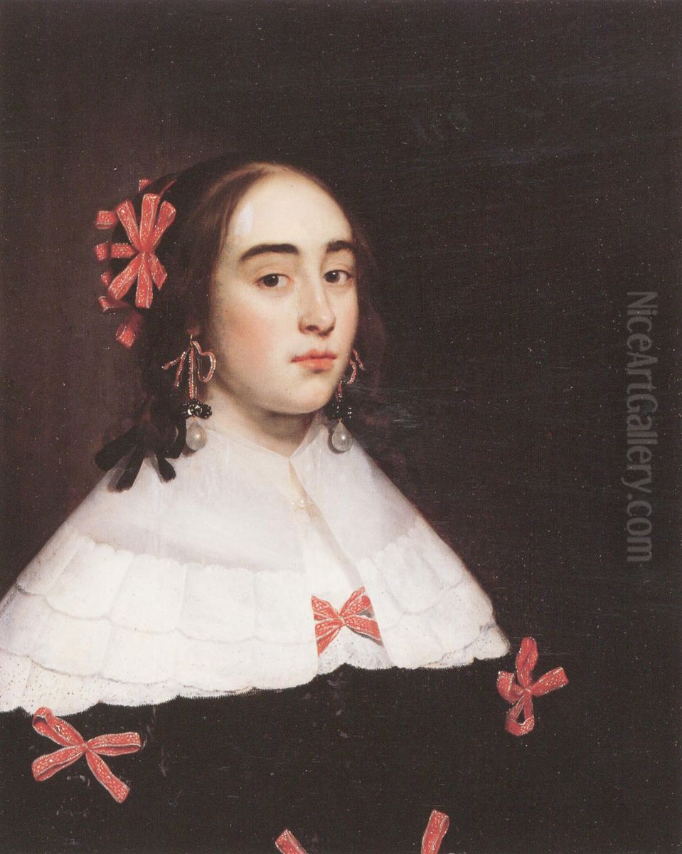 Portrait of a lady Oil Painting by Bartholomeus Van Der Helst