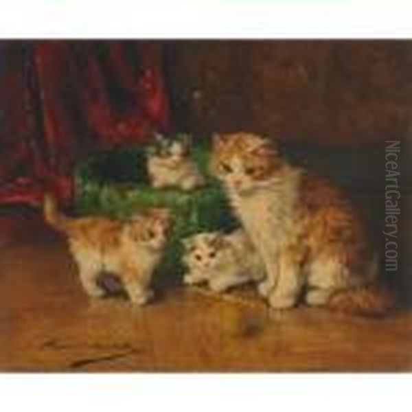 The Proud Mother Oil Painting by Alphonse de Neuville