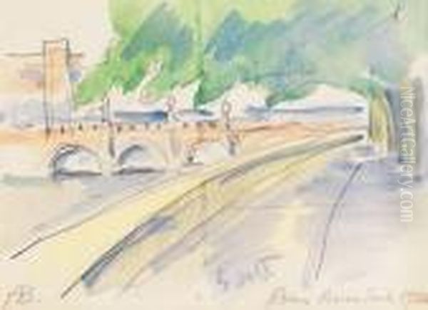 Roma Oil Painting by Anselmo Bucci