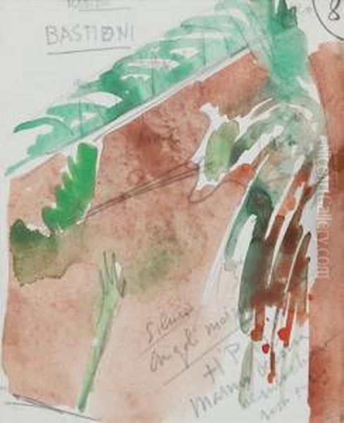 Bastioni Oil Painting by Anselmo Bucci