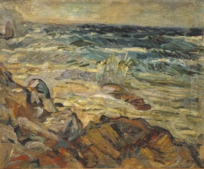 S. Teresa Oil Painting by Anselmo Bucci