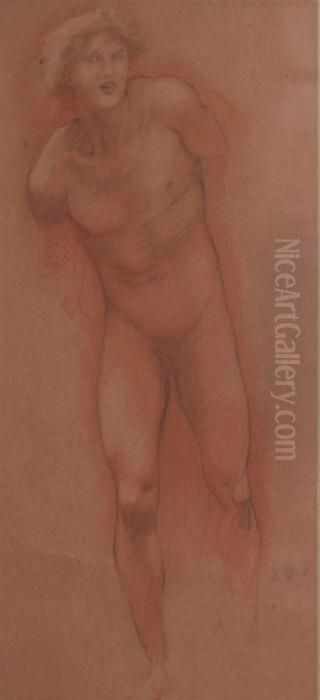 Untitled Oil Painting by Sir Edward Coley Burne-Jones