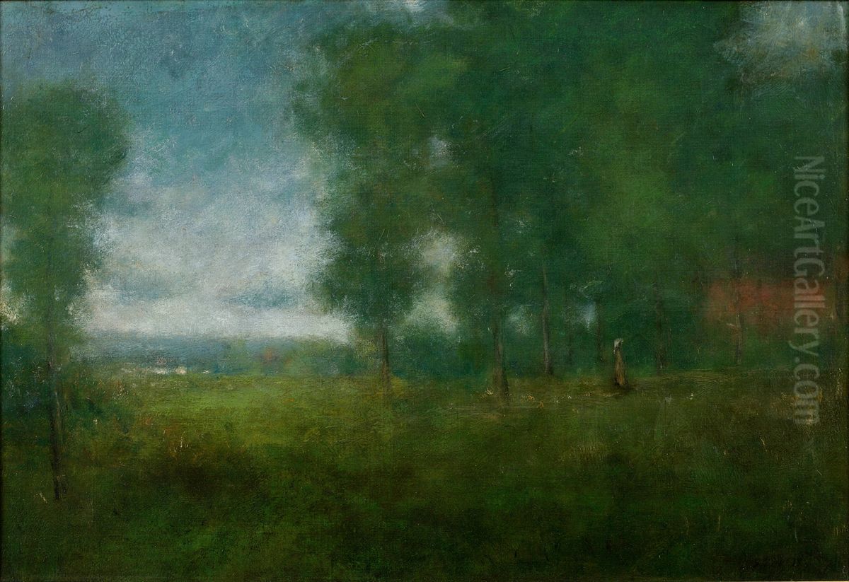 Edge of the Woods Oil Painting by George Inness