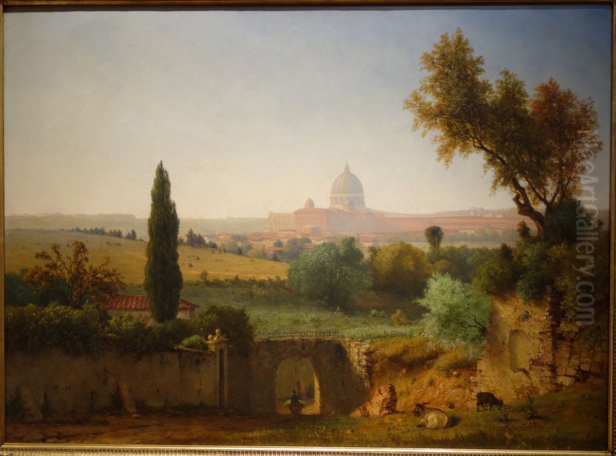 St. Peter's, Rome Oil Painting by George Inness