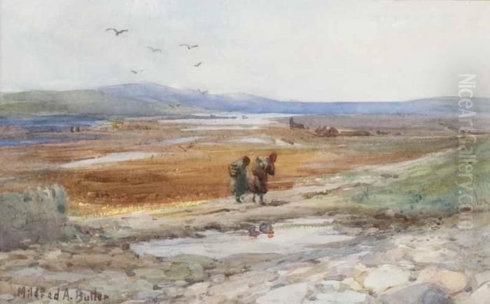 The Back Strand Oil Painting by Mildred Anne Butler