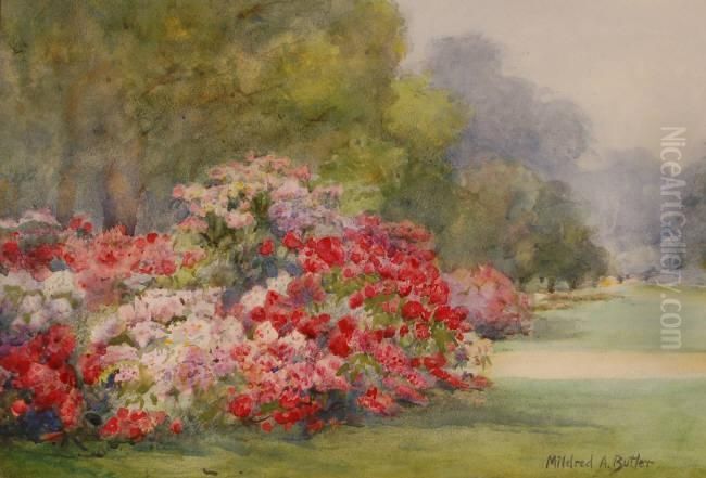 Untitled Oil Painting by Mildred Anne Butler